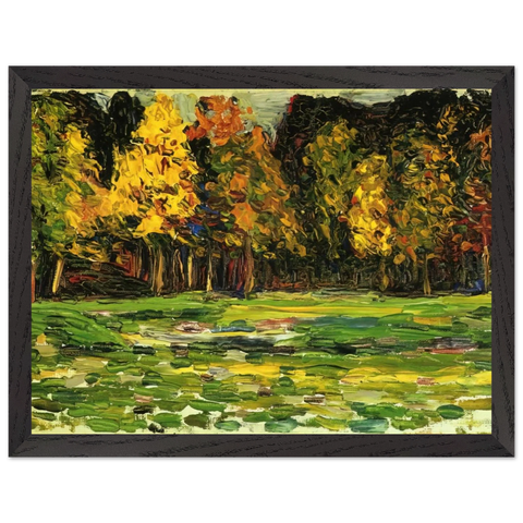 FOREST EDGE by Wassily Kandinsky — Framed art print at Zephyeer