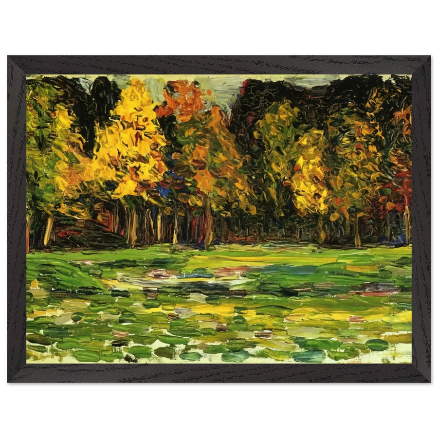 FOREST EDGE by Wassily Kandinsky — Framed art print at Zephyeer