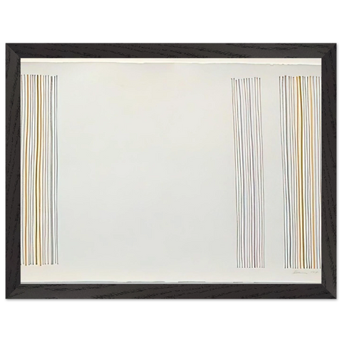 Untitled - 1981 by Gene Davis — Framed art print at Zephyeer