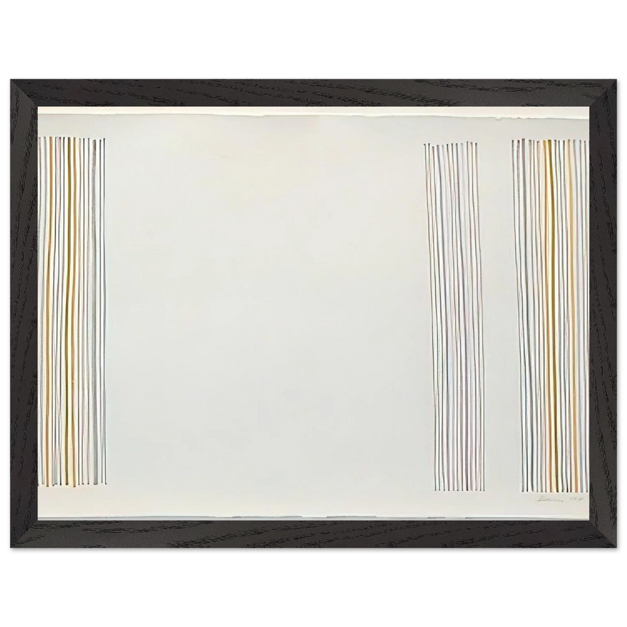 Untitled - 1981 by Gene Davis — Framed art print at Zephyeer