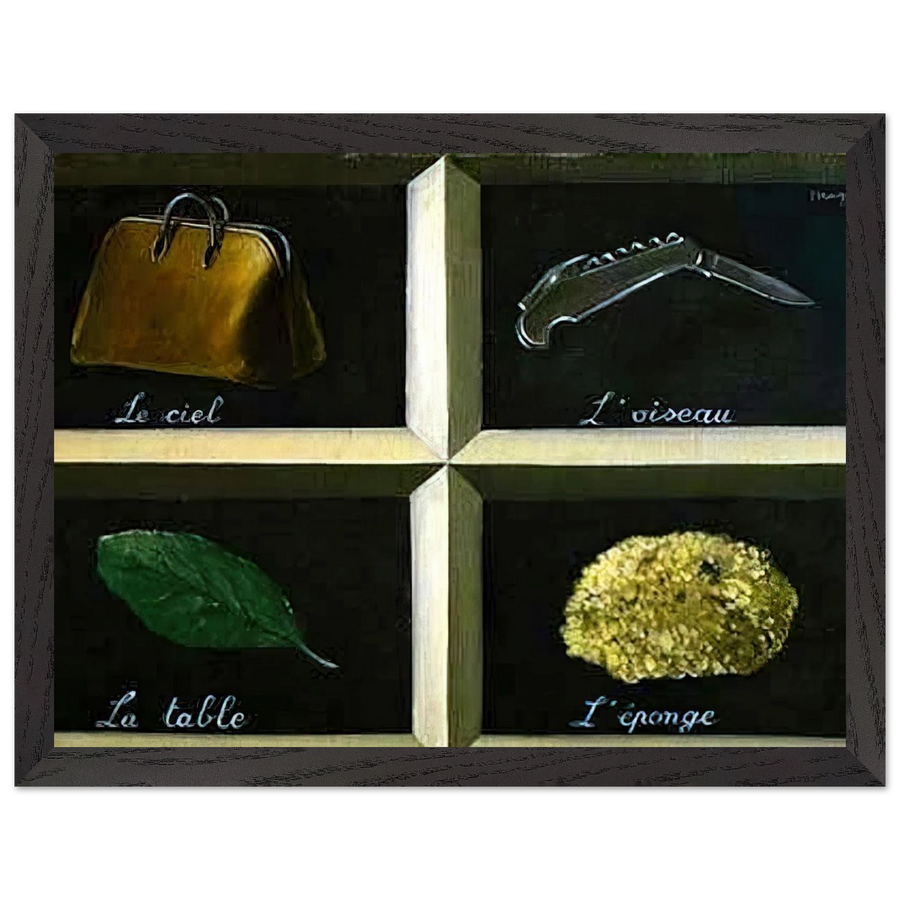 THE INTERPRETATION OF DREAMS 1927 by Rene Magritte — Framed art print at Zephyeer