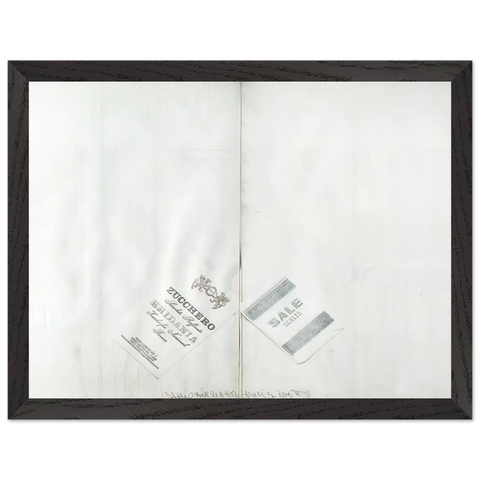 DA ALIGHIERO NATI A GUIDO BOETTI 1986 by Alighiero Boetti — Framed art print at Zephyeer