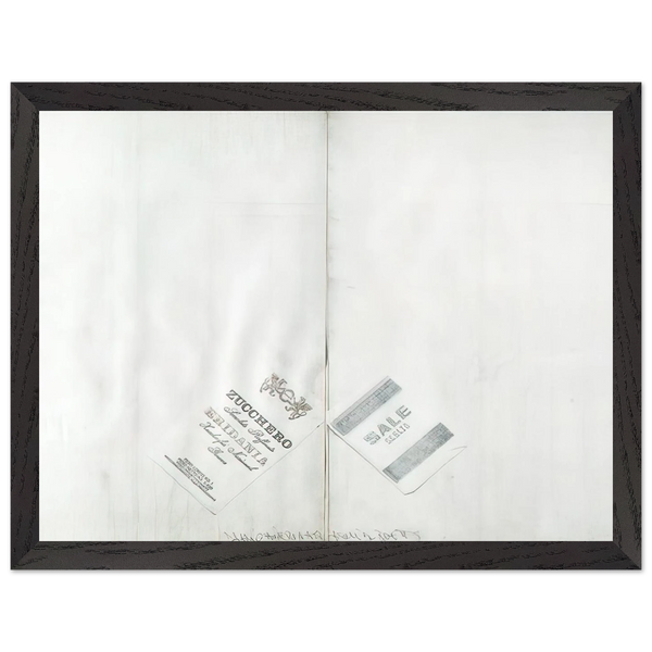 DA ALIGHIERO NATI A GUIDO BOETTI 1986 by Alighiero Boetti — Framed art print at Zephyeer