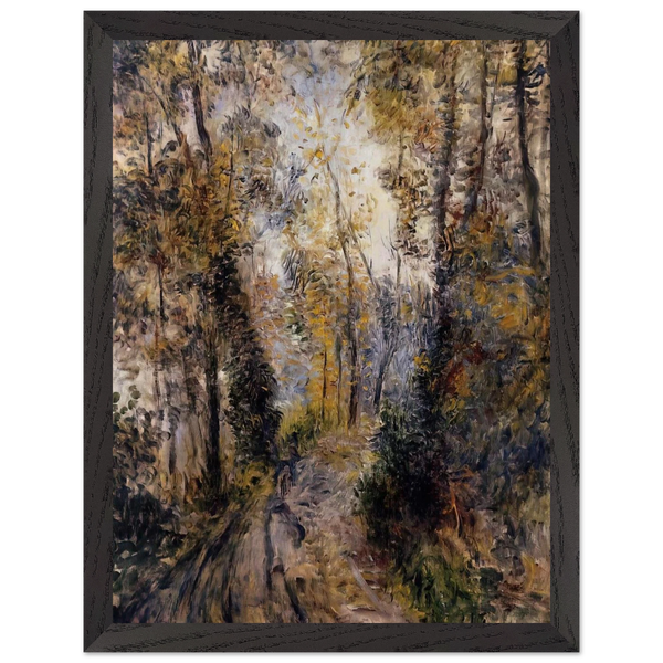 The Path through the Forest by Pierre-Auguste Renoir — Framed art print at Zephyeer