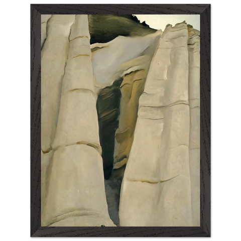 From the White Place by Georgia O'Keeffe — Framed art print at Zephyeer
