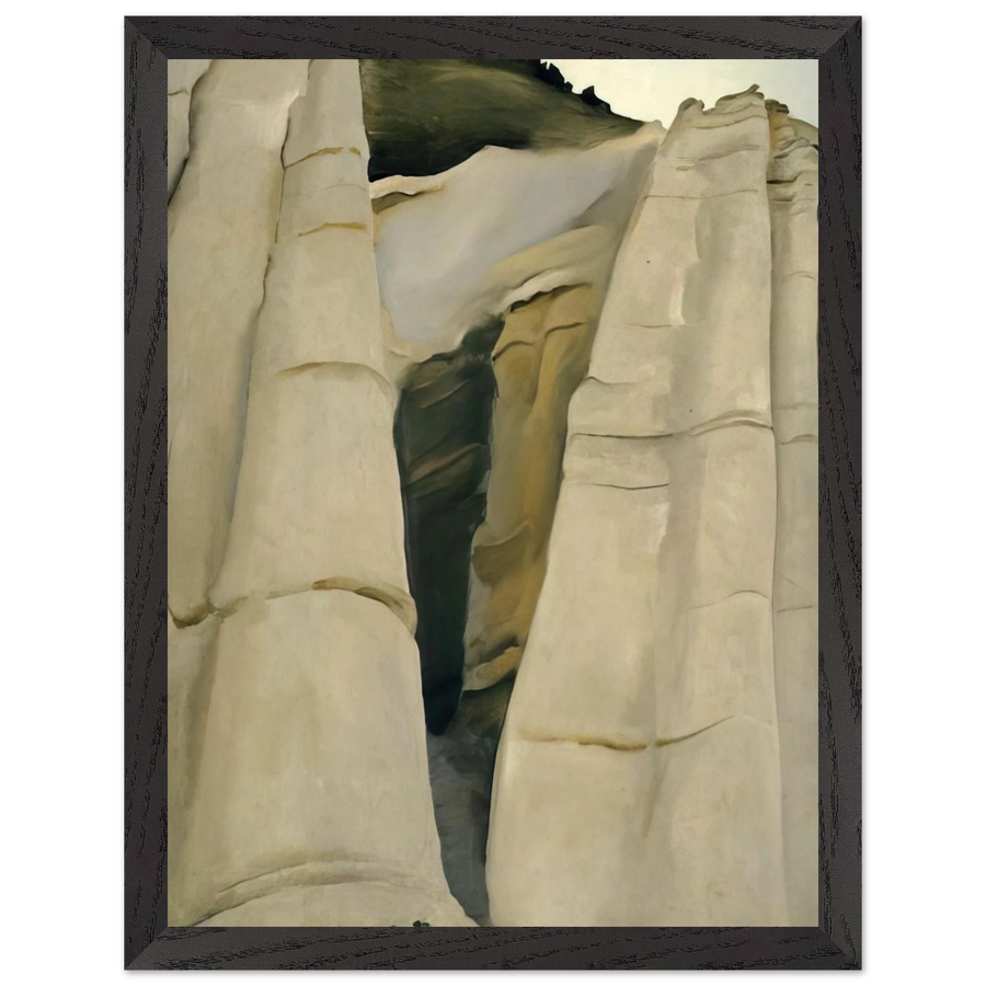 From the White Place by Georgia O'Keeffe — Framed art print at Zephyeer