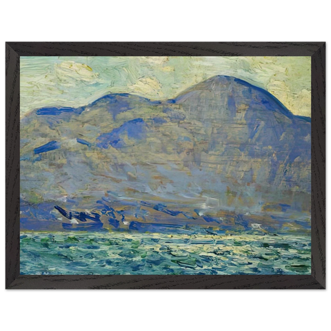 Mt. Beacon at Newburgh by Childe Hassam — Framed art print at Zephyeer