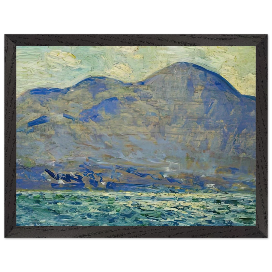 Mt. Beacon at Newburgh by Childe Hassam — Framed art print at Zephyeer