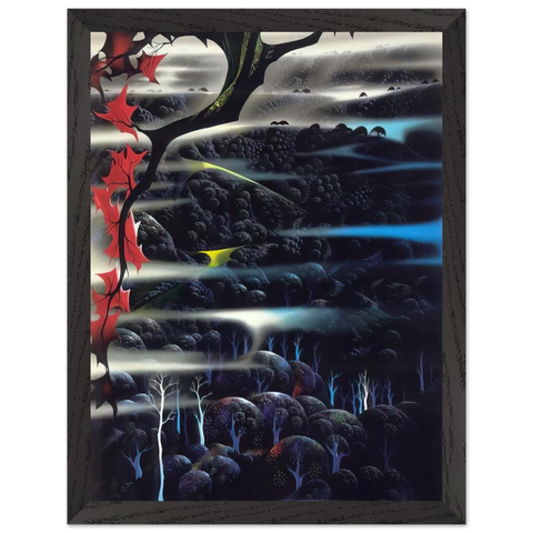 Into the Forest by Eyvind Earle — Framed art print at Zephyeer