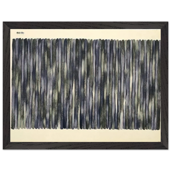 Adam's Rib - 1980 by Gene Davis — Framed art print at Zephyeer