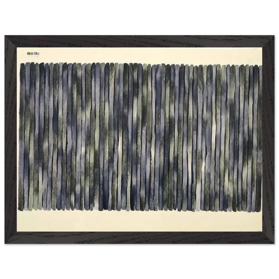 Adam's Rib - 1980 by Gene Davis — Framed art print at Zephyeer