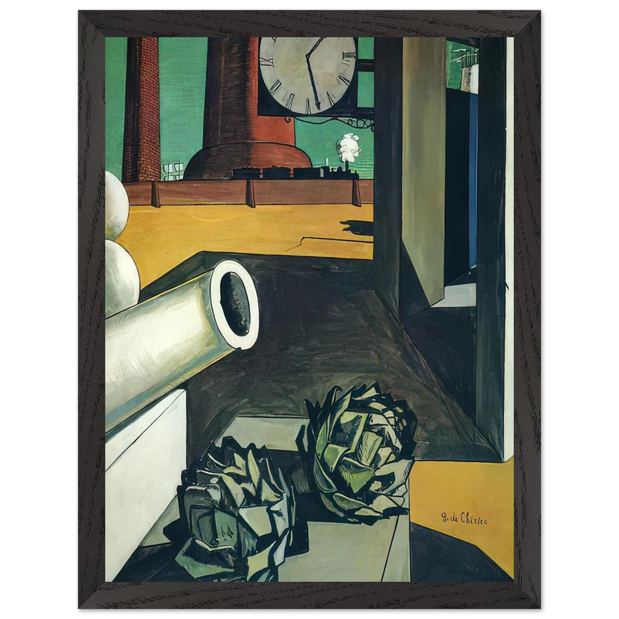 THE CONQUEST OF THE PHILOSOPHER 1914 by Giorgio de Chirico — Framed art print at Zephyeer