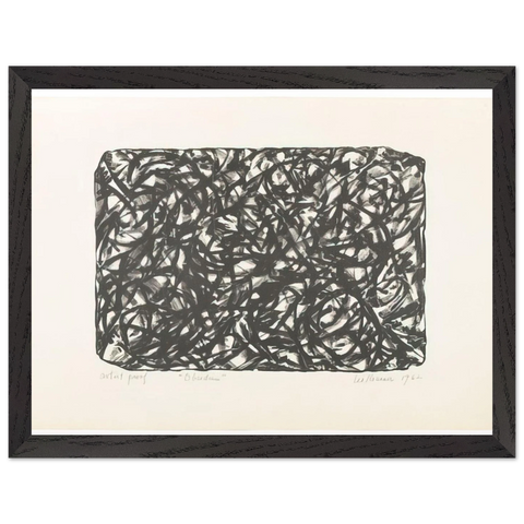 Obsidian by Lee Krasner — Framed art print at Zephyeer