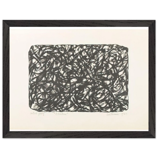 Obsidian by Lee Krasner — Framed art print at Zephyeer