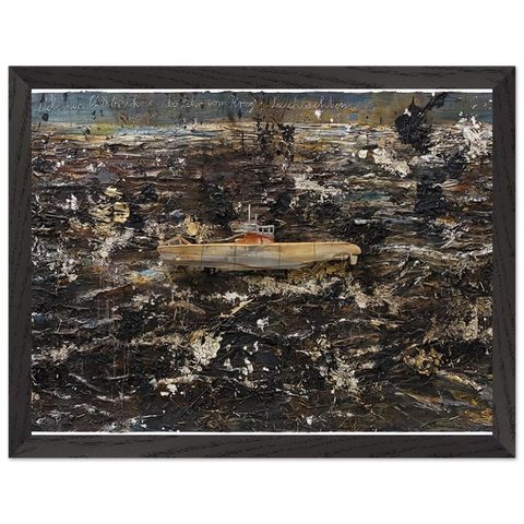 FOR VELIMIR KHLEBNIKOV THE DOCTRINE OF WAR BATTLES 2010 by Anselm Kiefer — Framed art print at Zephyeer