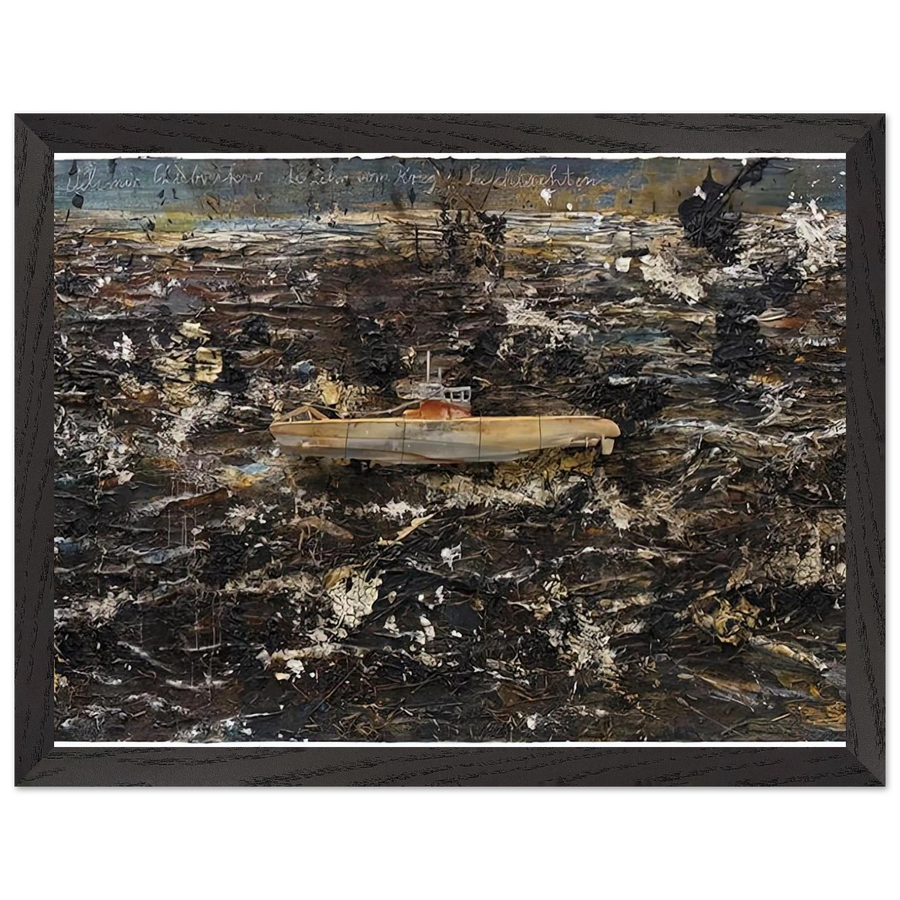 FOR VELIMIR KHLEBNIKOV THE DOCTRINE OF WAR BATTLES 2010 by Anselm Kiefer — Framed art print at Zephyeer