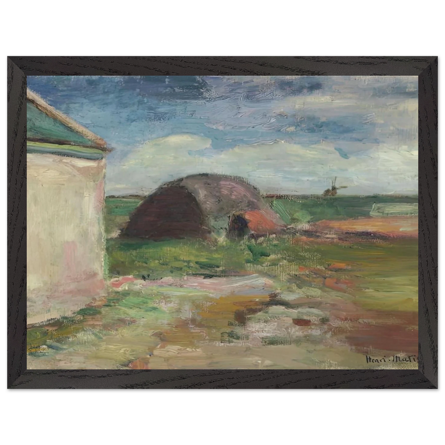 PAYSAGE DE BRETAGNE 1896 by Henri Matisse — Framed art print at Zephyeer