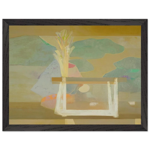 A Well - 1966 by Kenzo Okada — Framed art print at Zephyeer