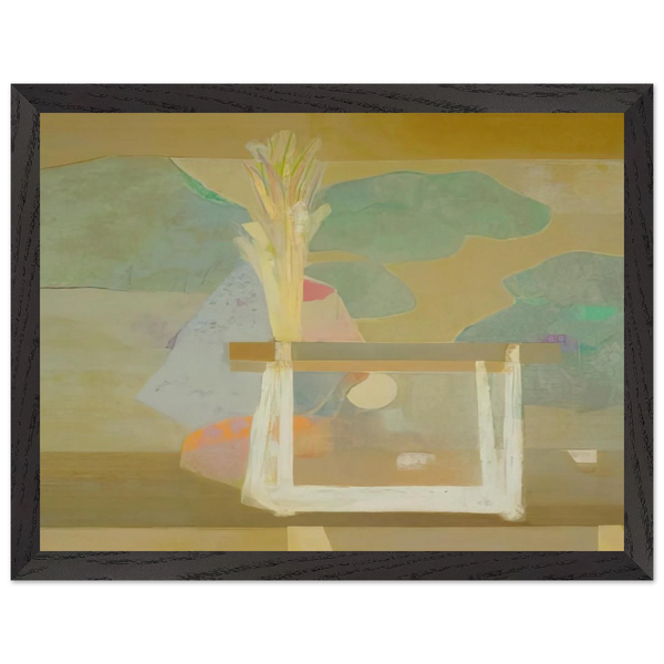 A Well - 1966 by Kenzo Okada — Framed art print at Zephyeer