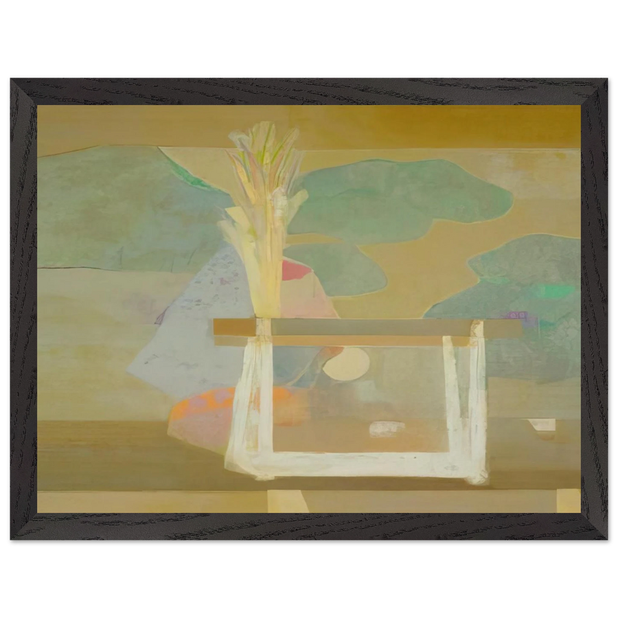 A Well - 1966 by Kenzo Okada — Framed art print at Zephyeer
