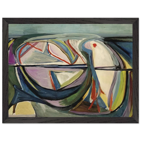 Untitled - 1948 by Bram van Velde — Framed art print at Zephyeer