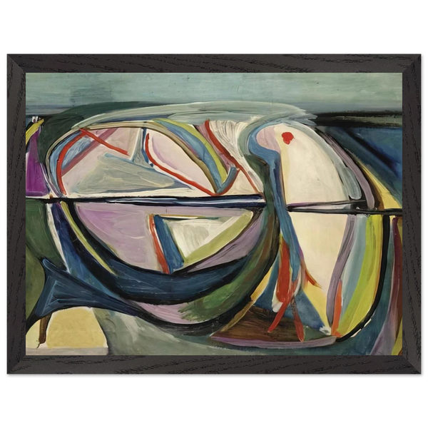 Untitled - 1948 by Bram van Velde — Framed art print at Zephyeer