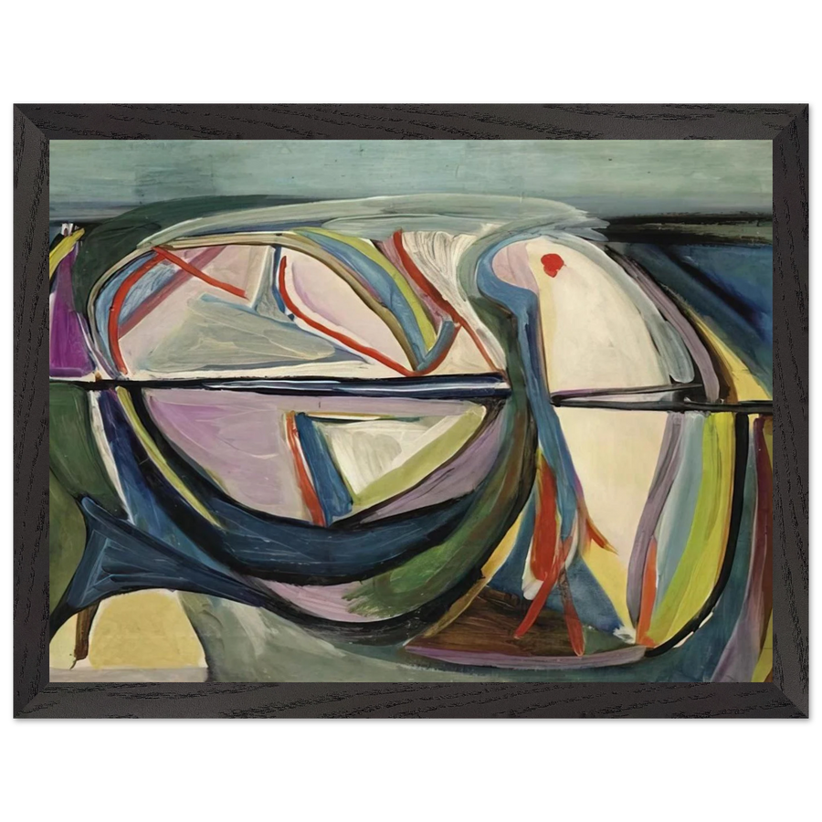 Untitled - 1948 by Bram van Velde — Framed art print at Zephyeer