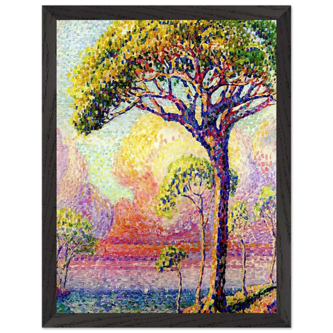 A Pine Tree by Henri-Edmond Cross — Framed art print at Zephyeer