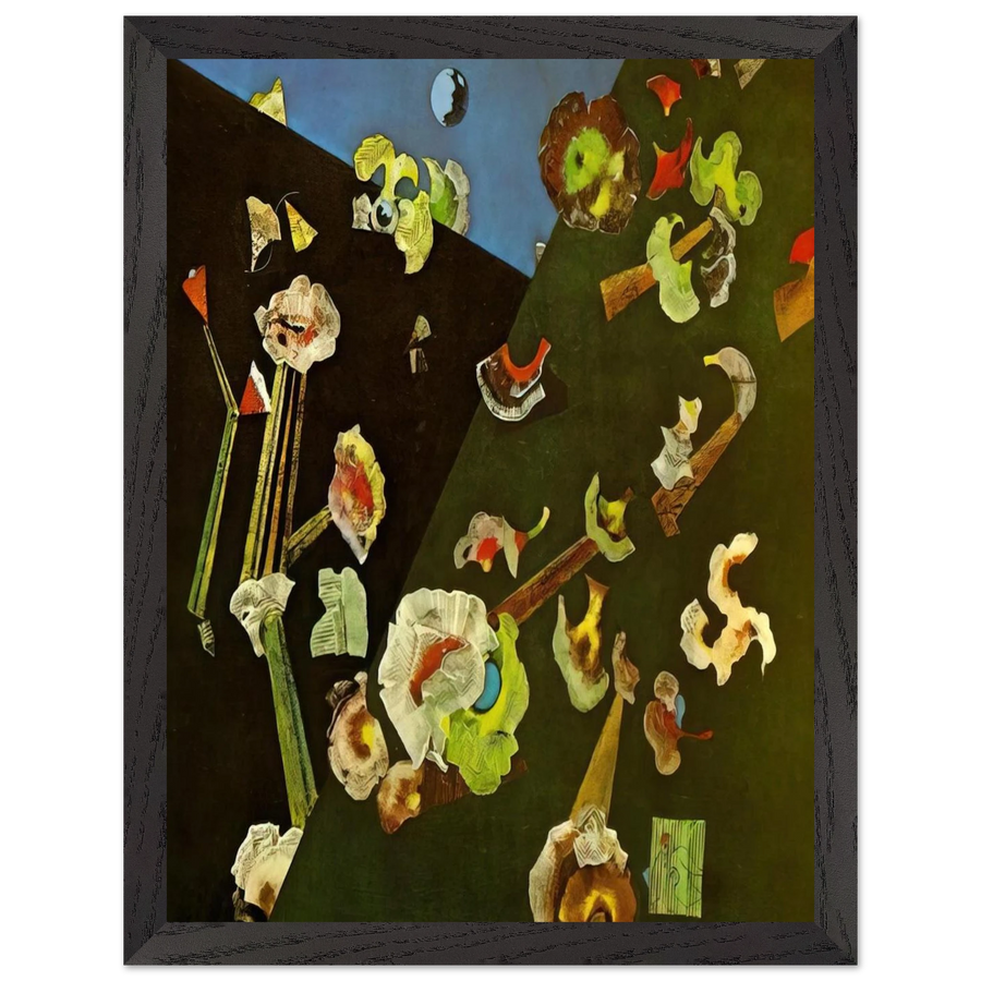 Snow Flowers by Max Ernst — Framed art print at Zephyeer