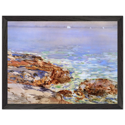 Seascape, Isles of Shoals by Childe Hassam — Framed art print at Zephyeer