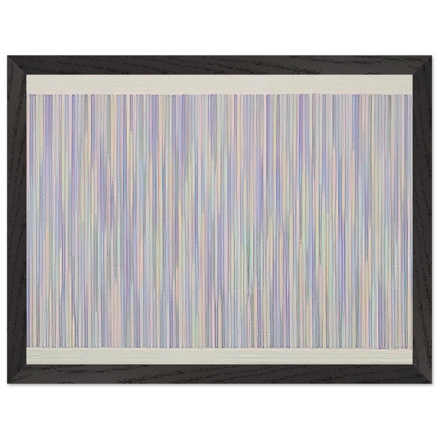 Pocono - 1984 by Gene Davis — Framed art print at Zephyeer