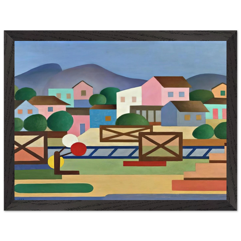 Level II Pass by Tarsila do Amaral — Framed art print at Zephyeer