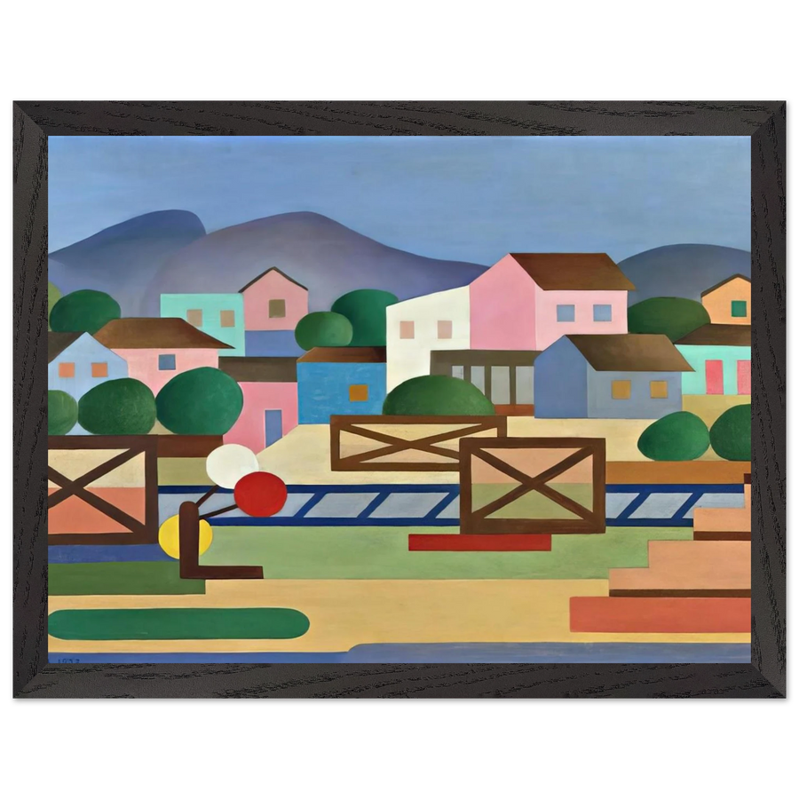Level II Pass by Tarsila do Amaral — Framed art print at Zephyeer