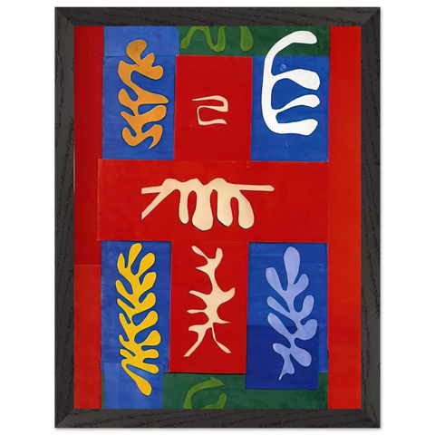 CUT OUTS 4 by Henri Matisse — Framed art print at Zephyeer