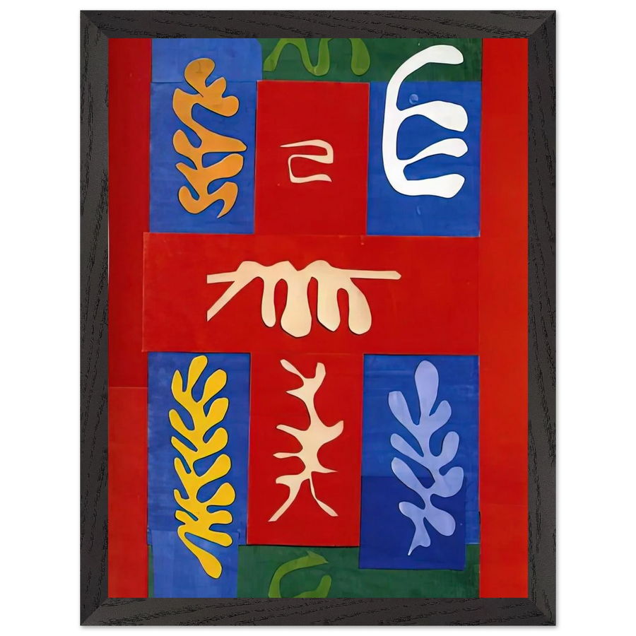 CUT OUTS 4 by Henri Matisse — Framed art print at Zephyeer