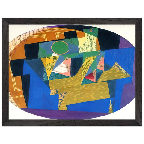 FRUIT BOWL WITH BOTTLE by Juan Gris — Framed art print at Zephyeer
