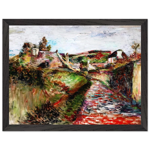VIEW OF BELLE ILE 1897 by Henri Matisse — Framed art print at Zephyeer