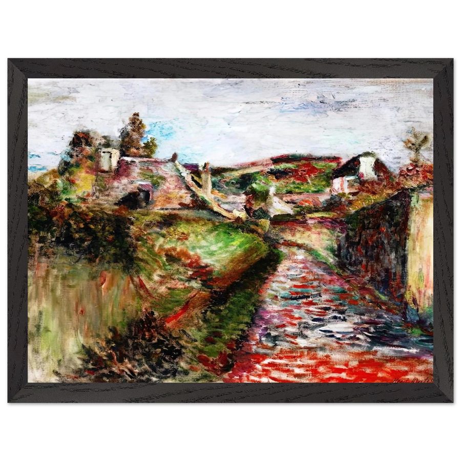 VIEW OF BELLE ILE 1897 by Henri Matisse — Framed art print at Zephyeer