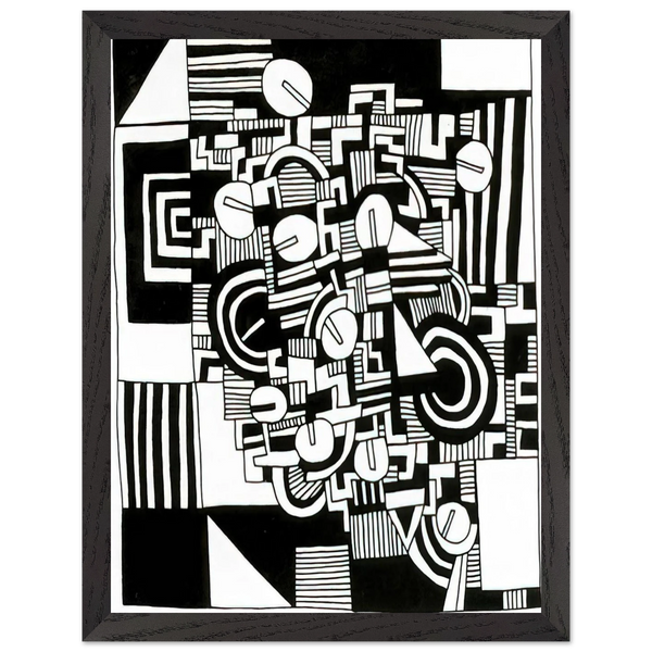 UNTITLED 1978 by Keith Haring — Framed art print at Zephyeer