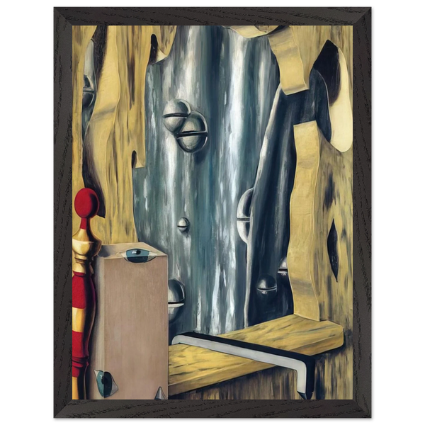 THE SILVER GAP 1926 by Rene Magritte — Framed art print at Zephyeer