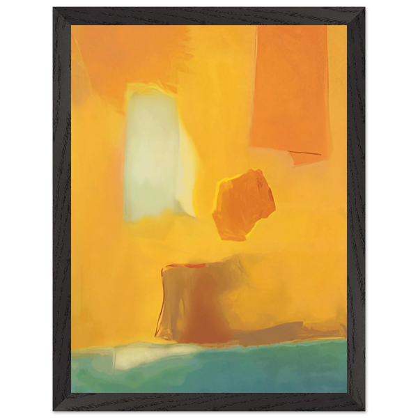 UNTITLED 1985 by Esteban Vicente — Framed art print at Zephyeer
