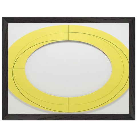 RING IMAGE M 2010 by Robert Mangold — Framed art print at Zephyeer