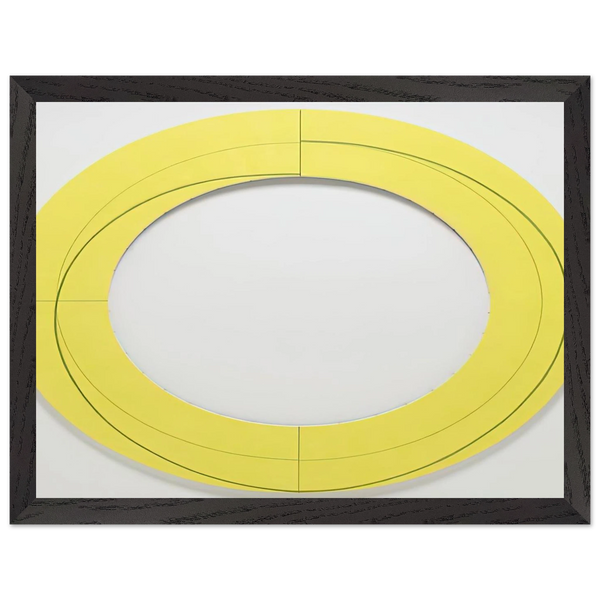 RING IMAGE M 2010 by Robert Mangold — Framed art print at Zephyeer