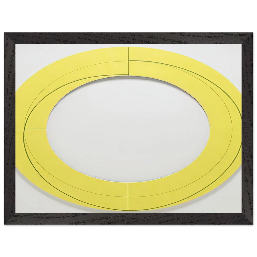 RING IMAGE M 2010 by Robert Mangold — Framed art print at Zephyeer