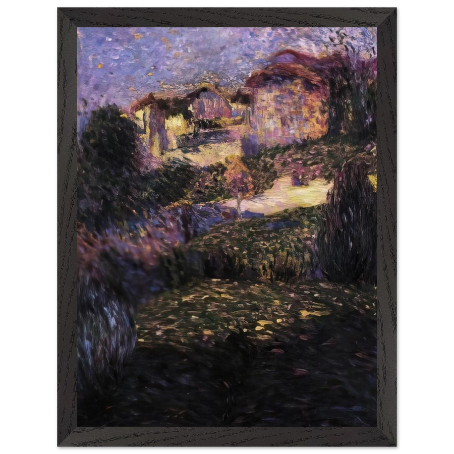 PAESAGGIO 1909 by Carlo Carra — Framed art print at Zephyeer