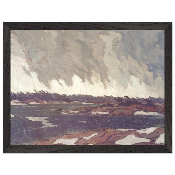 March Storm, Georgian Bay - 1920 by A.Y. Jackson — Framed art print at Zephyeer