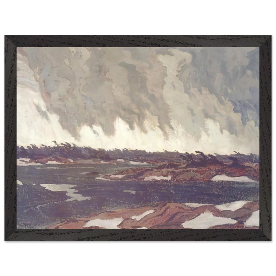 March Storm, Georgian Bay - 1920 by A.Y. Jackson — Framed art print at Zephyeer