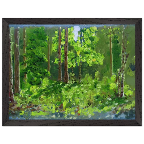 Forest by Arkhyp Kuindzhi — Framed art print at Zephyeer