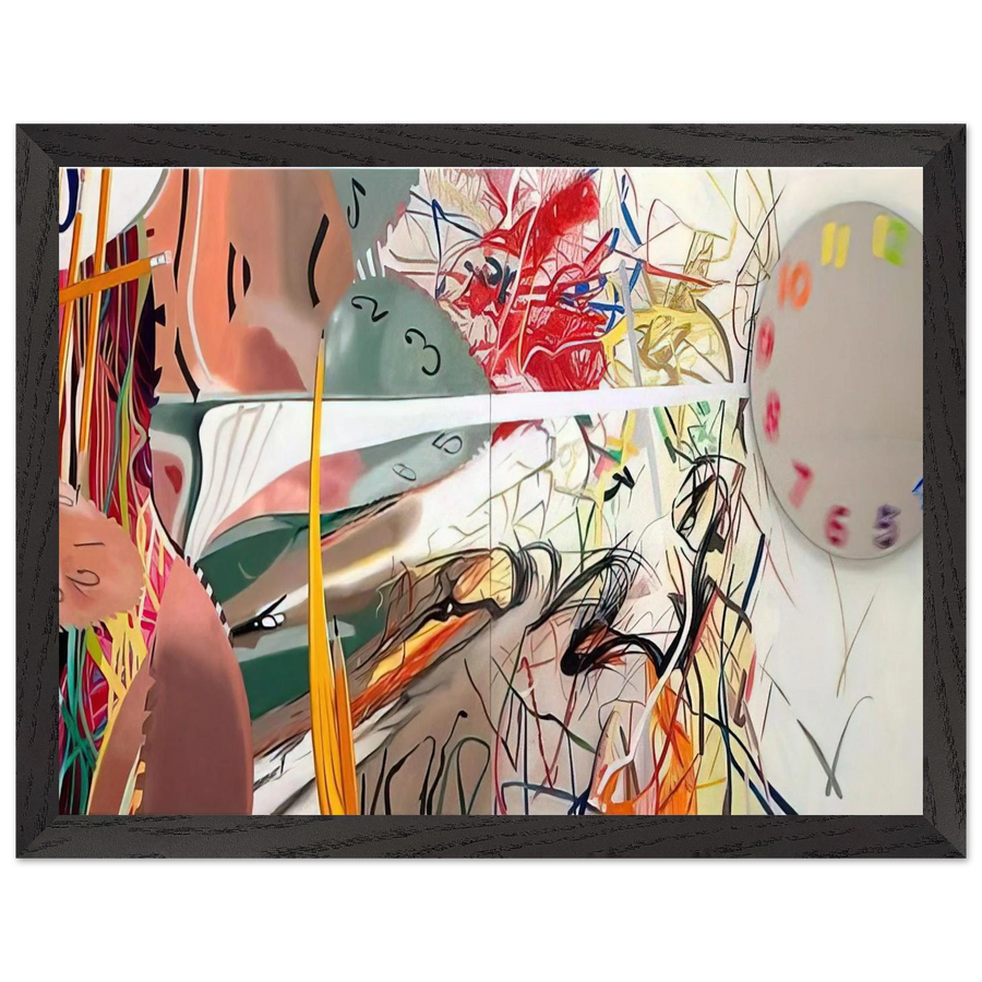 Time Stops the Face Continues by James Rosenquist — Framed art print at Zephyeer