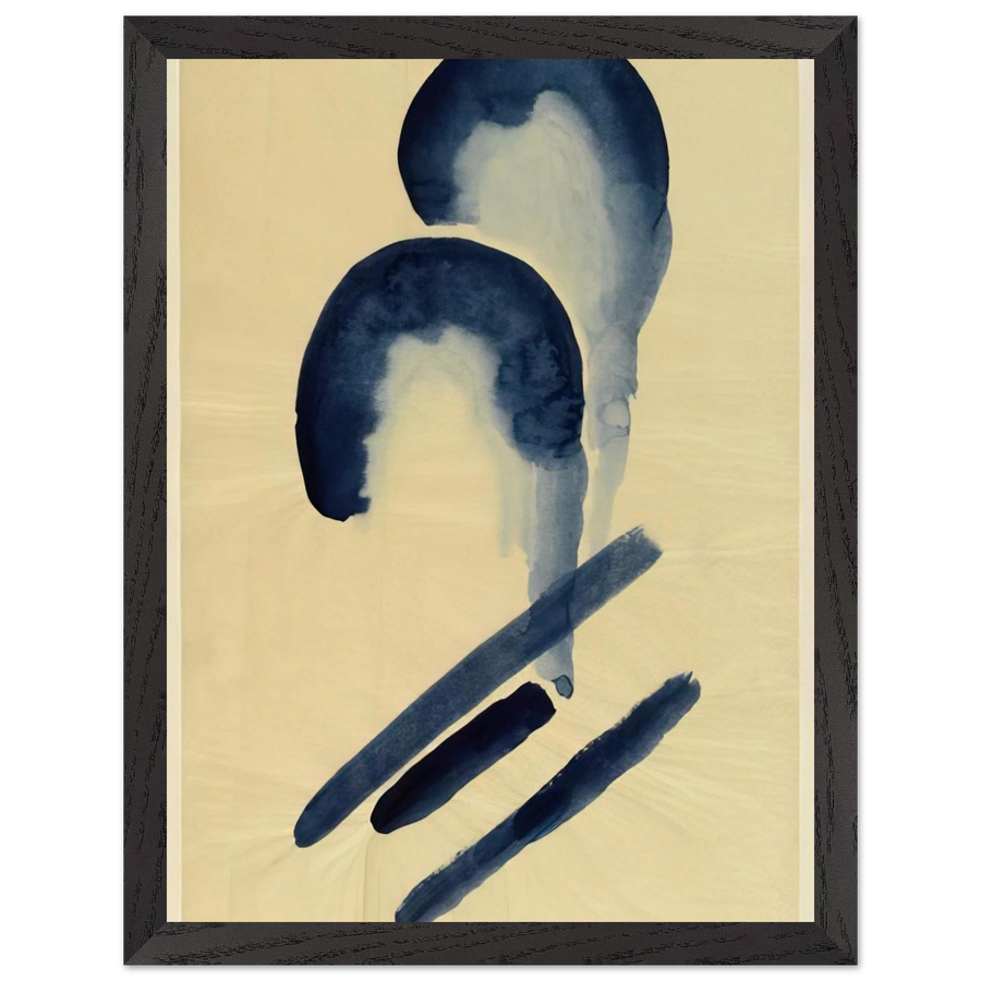 Blue-04 by Georgia O'Keeffe — Framed art print at Zephyeer